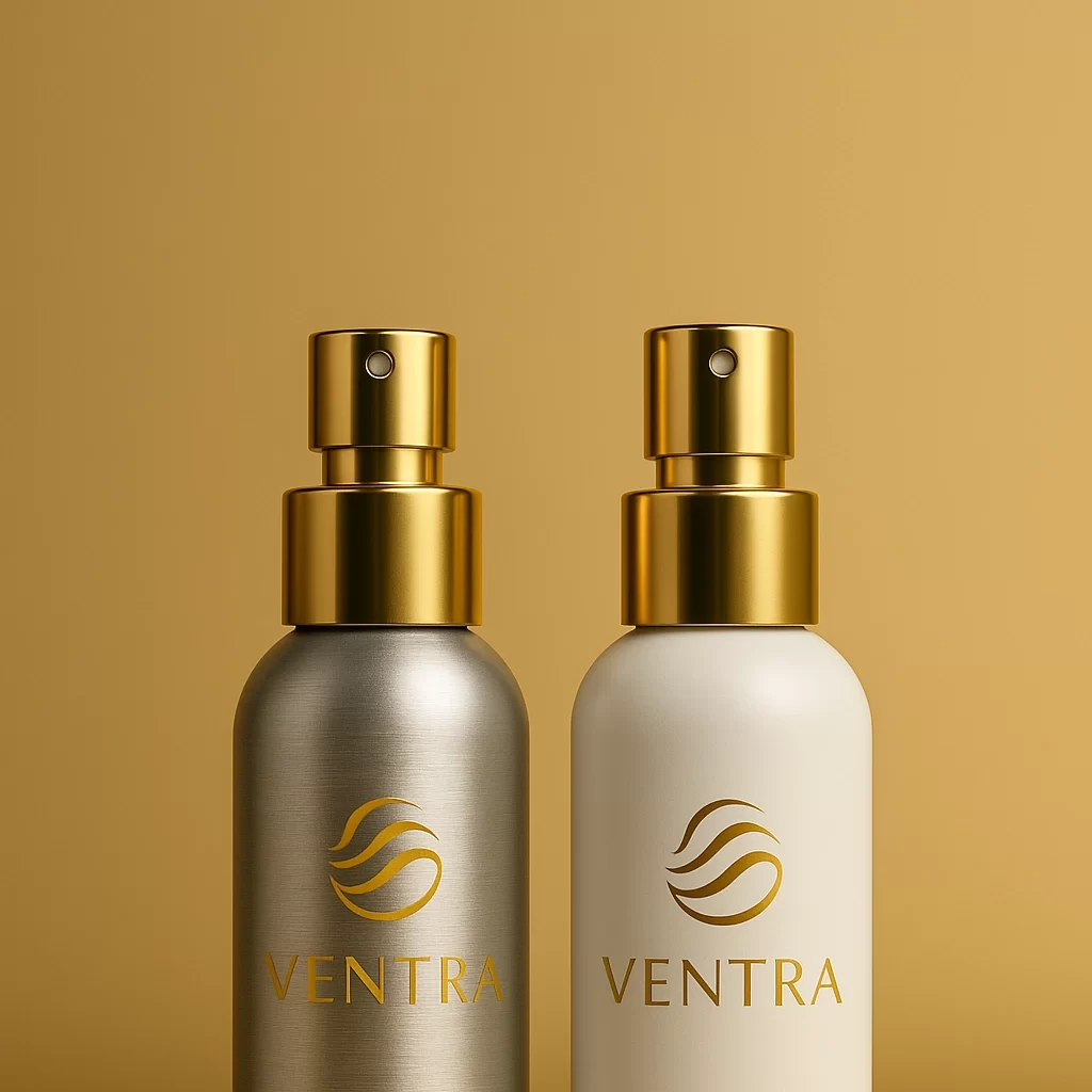 Golden Elegance of Ventra Bottles